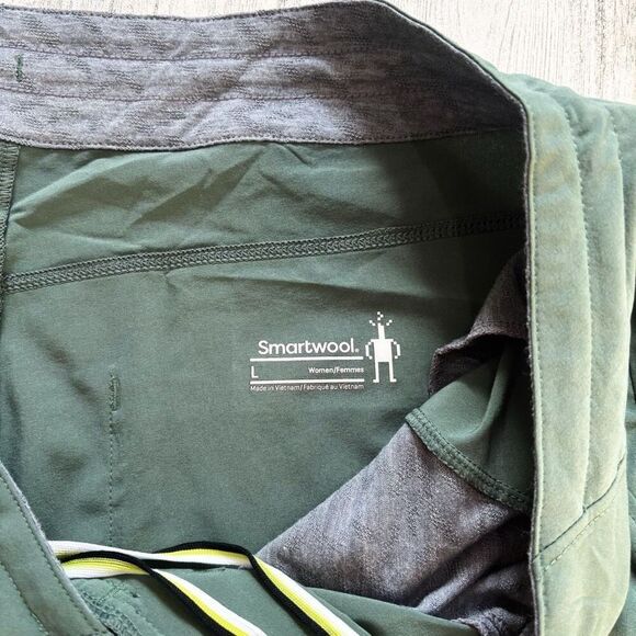 Smartwool - Women's Merino Sport Hike Short in Sage Size L - Picture 3 of 3
